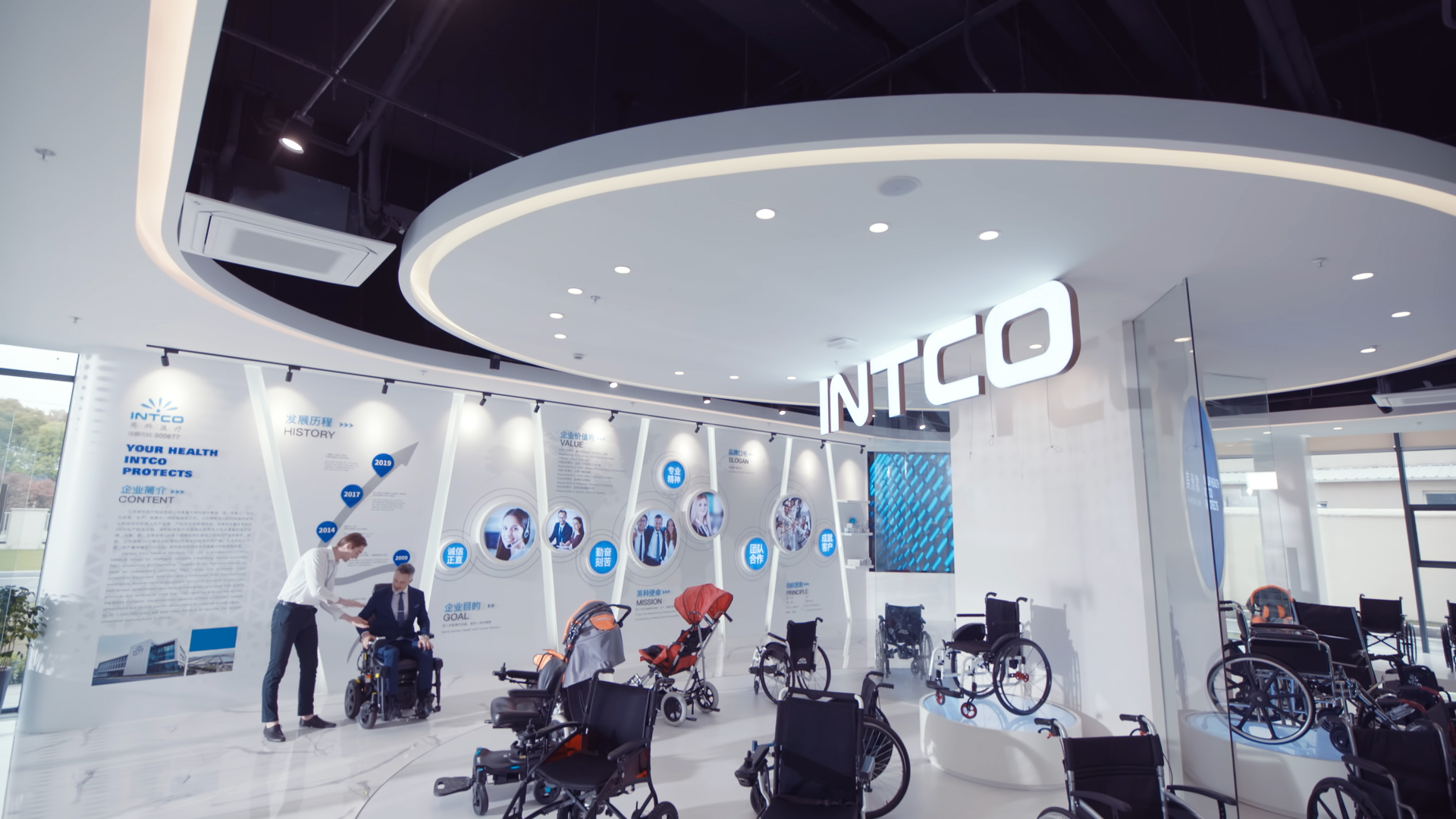 江苏尊龙官方医疗展厅